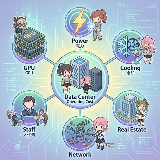 AI Data Center Operating Cost MECE Breakdown