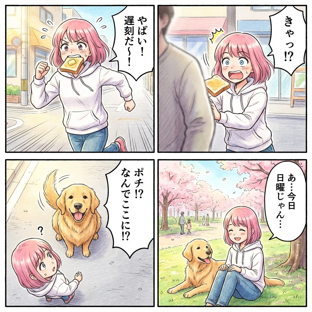 Generated 4-koma Manga